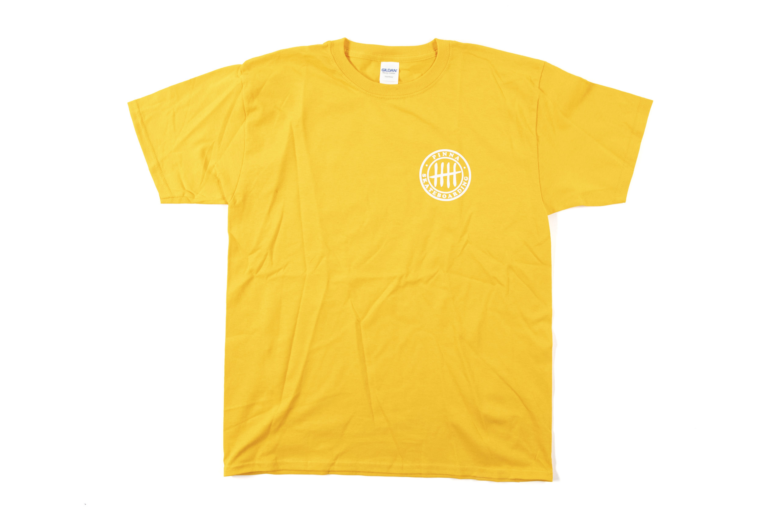 lasten keltainen t-paita